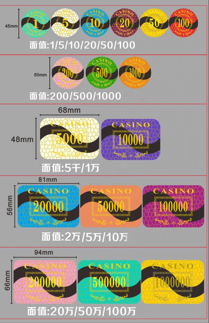 亚克力赌场筹码产品展示图10