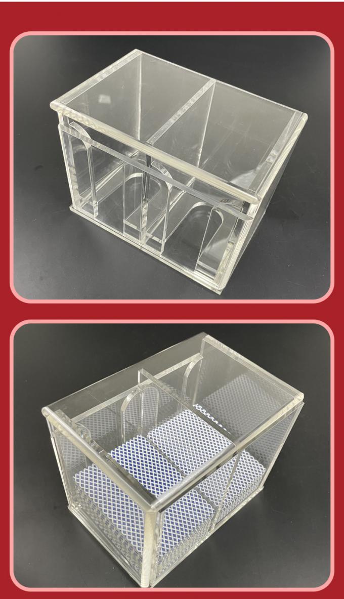 8副扑克牌两格废牌盒展示图6