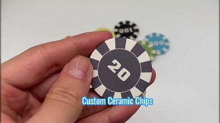 Wholesale 10g Ceramic Constellation Poker Chips Blank Face for Tournaments and Casino Events