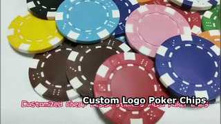 Custom Logo Poker Chips 11.5g ABS