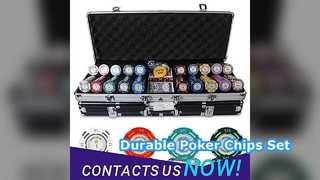 400pc Poker Chip Set ABS Durable