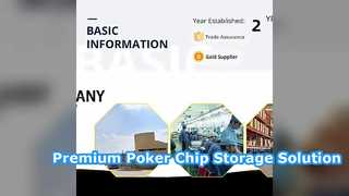 Premium Acrylic Poker Chip Storage Case 100 200 Count