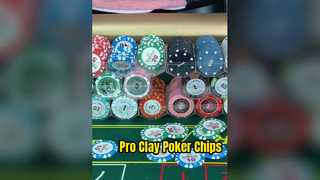 14g Texas Hold'em Clay Poker Chips Set with Trim Sticker Casino Club Metal Coins Crown Wheat Poker C