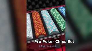 Ensemble professionnel de jetons de poker en céramique 00pc