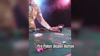 Premium Acrylic Poker Dealer Button for Texas Holdem