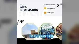 Pro Poker Chips RFID Tracking 32g Metal Core
